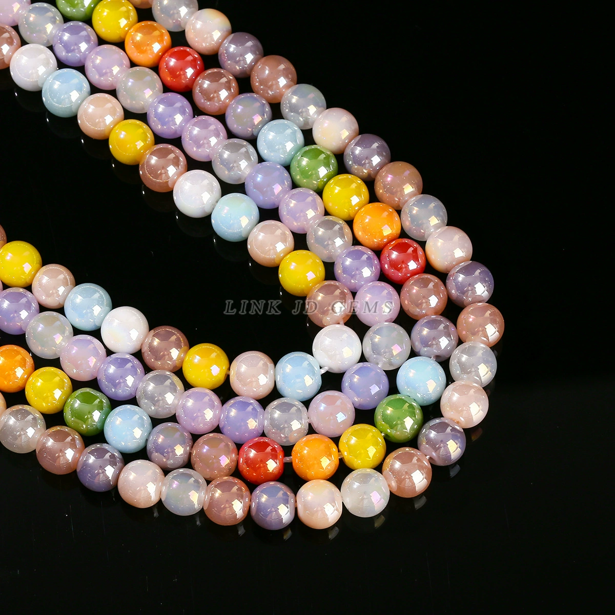 Jingde Jewelry стеклянные бусины, аксессуар, фурнитура, ручка, браслет, ручная работа