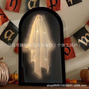 �¿� Halloween Novelty Ghost Mirror�f�}��������RȫϢ���R�b
