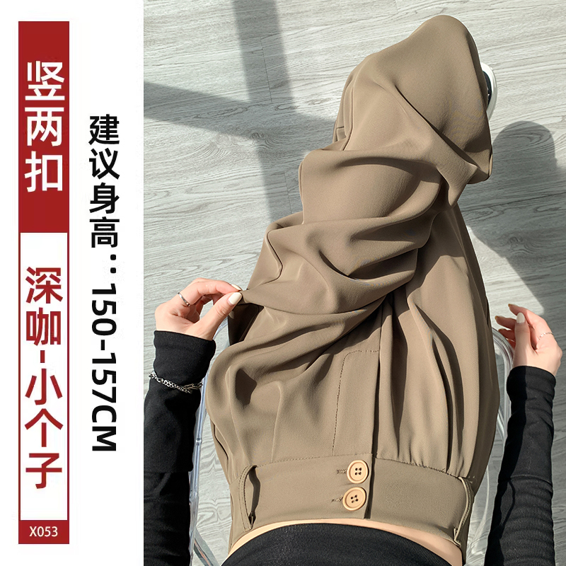 冰丝西装裤女2025新款夏季薄款高级感垂感西裤小个子窄版阔腿裤子|undefined