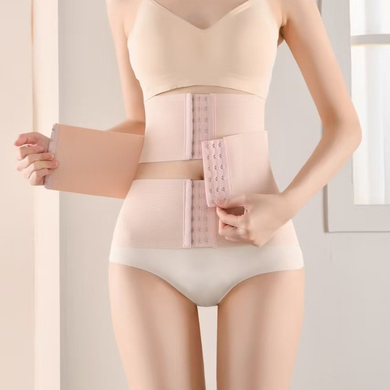 Shaping and Compression Waist Belt, Three-Section Abdominal Control, Belly Restraint, Popular Foreign Trade Product, Postpartum Women's Waist Support and Abdominal Belt Magic Tool