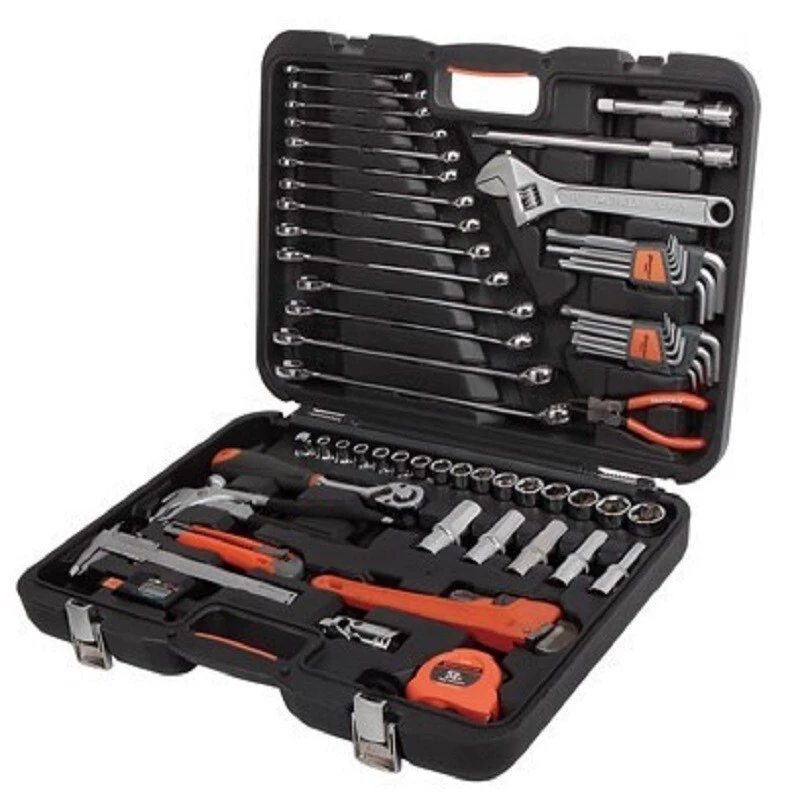 钢盾 Tires for repair, universal tools set, 65 pieces