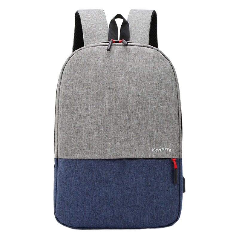 Suministro directo de fábrica nueva costura Moda viaje mochila hombres casual al aire libre ligero simple ordenador mochila