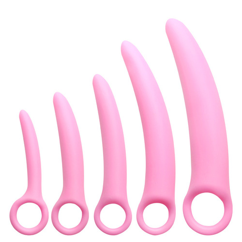 Crescent-shaped bracelet silicone anal plug anal plug set masturbation novice anal opener anal expander adult alternative sex toys