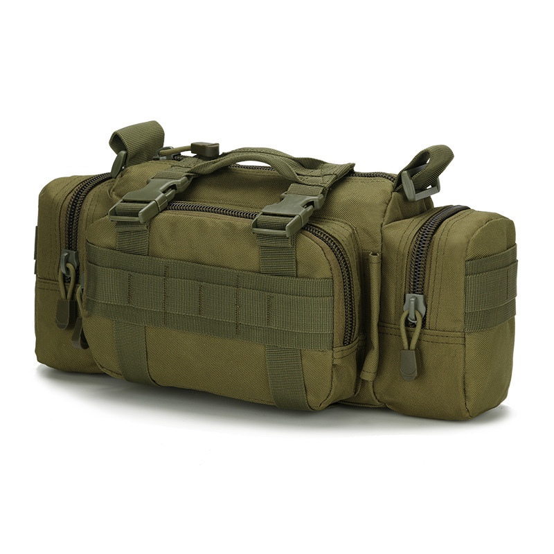(2개) 공장 도매 다기능 카메라 가방 방수 내마모성 전술 허리 가방 야외 낚시 허리 가방 레저 낚시 배낭