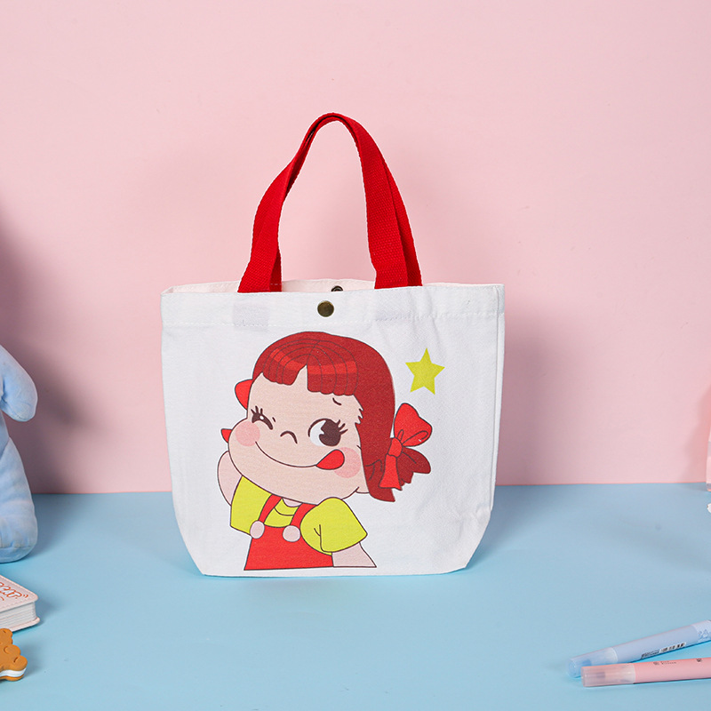 Bolso de lona de recuerdo para niños Bolso de regalo de cumpleaños para niños de escuela primaria Bolso de regalo de regalo de jardín de infantes