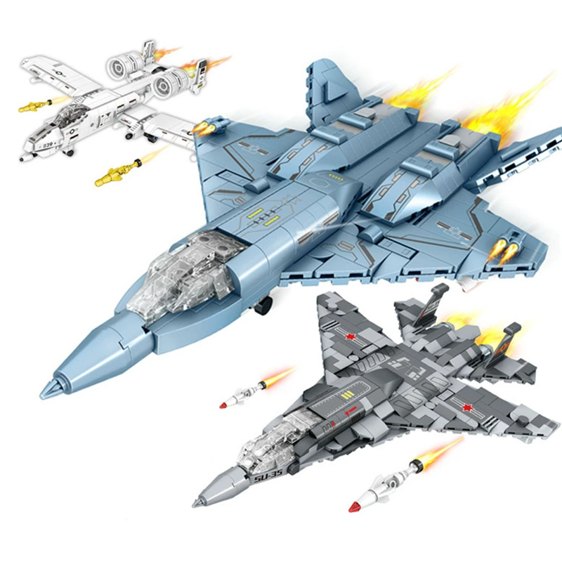 Building Toy Mingdi Fighter S-230 Transformable Set, Multiple Models, 48×32×6.5 cm