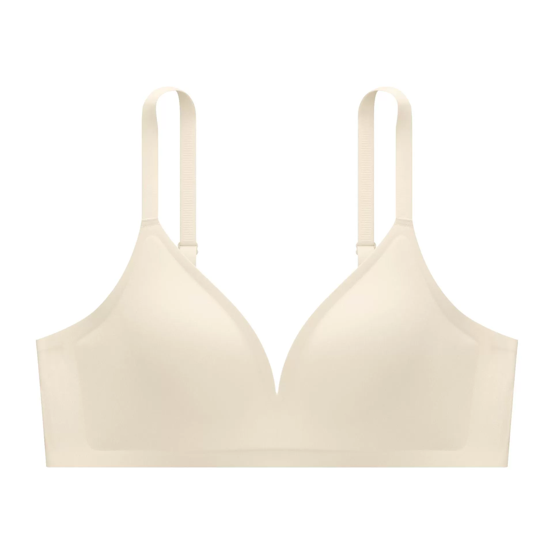 Wireless breathable push‑up bra, comfortable wireless support, sizes S–XL (32–38 AB)