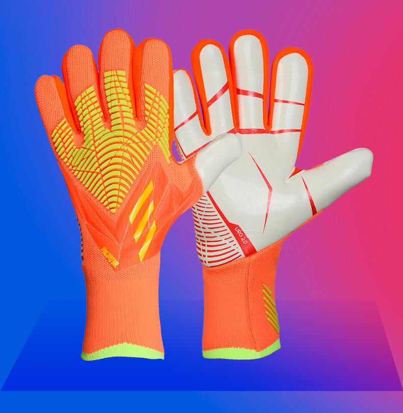 2026 Falcon Martinez Goalkeeper Gloves Football Goalkeeper Gloves Advanced Anti Slip Latex Without Finger Protection_voghion.com