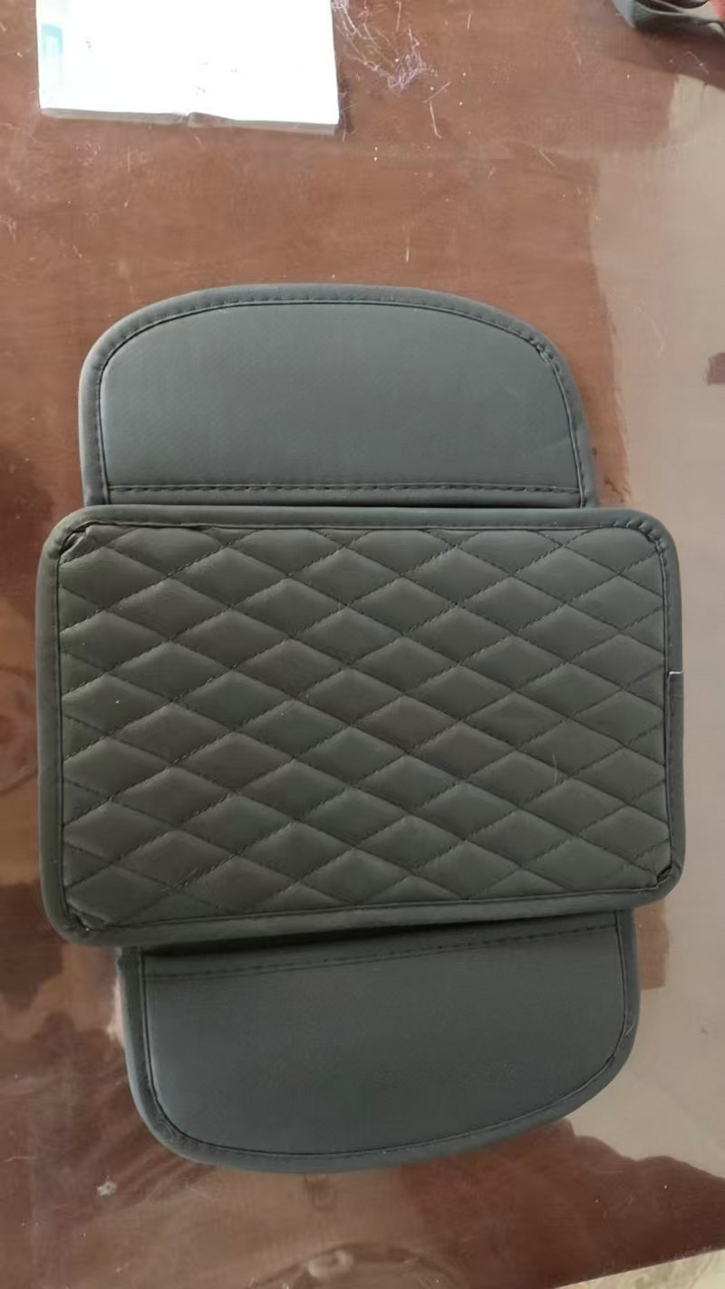 Cross-Border Car Armrest Box Pad, Heightening Pad, Multi-Functional Storage Bag, Central Armrest Box Protection Pad, Mesh Anti-Slip