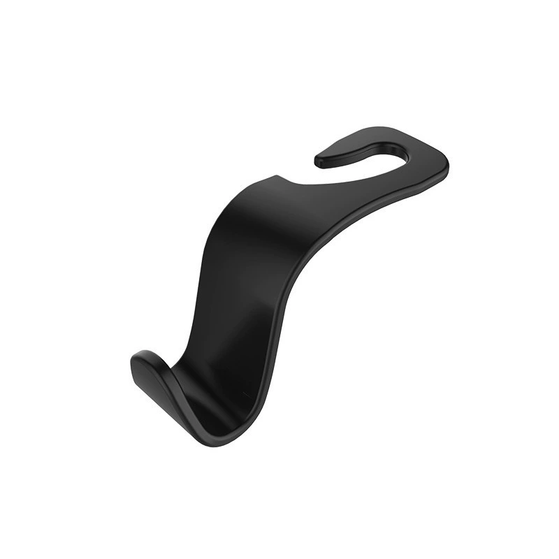 Car Headrest Hook — Hidden Back-Seat Hanger, Durable Plastic, Fits Headrest Rods