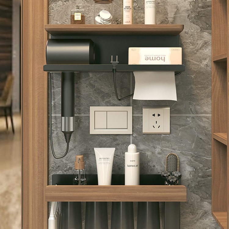 Caja de toallas de inodoro de nuez Caja de extracción de inodoro Caja de papel de inodoro Caja de papel de inodoro de aleación de aluminio