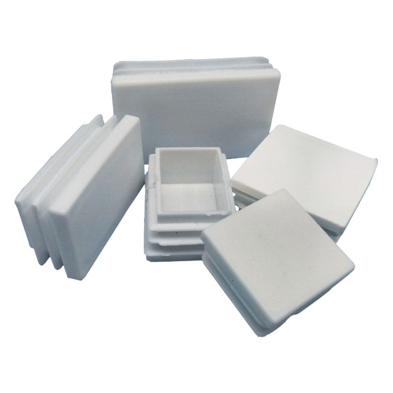 Diyamei квадратная трубка из нержавеющей стали, белая квадратная заглушка Xingyi, мебельные аксессуары, круглая заглушка для трубы из оцинкованной стали