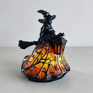 �羳�¿�Ů���f�}�����Ô[��Ů������̨�� Halloween Witch Lamp
