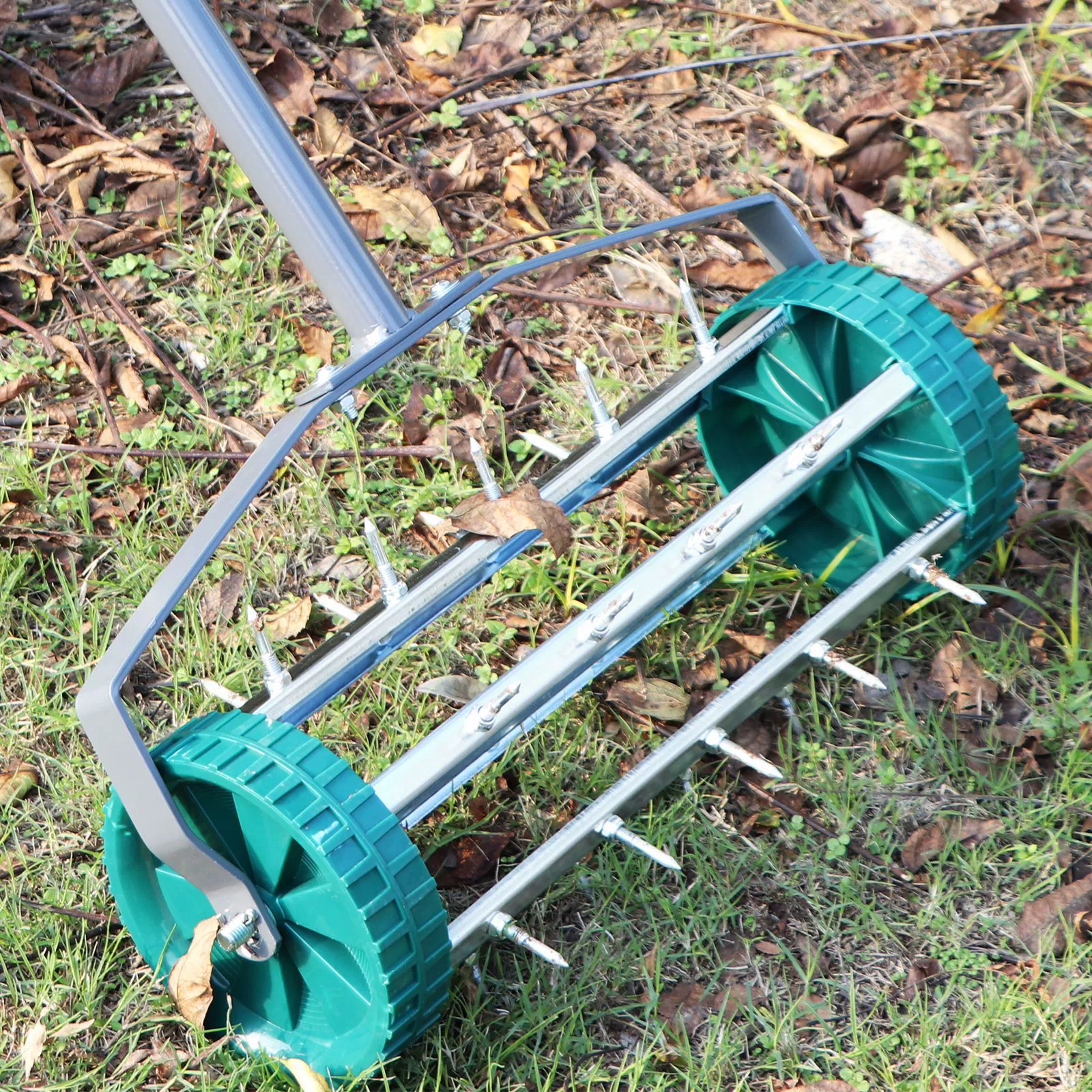 Пользовательские газон аэратор ручной газон рыхлитель газон газон травяной машины Lawn Aerator садовый инструмент