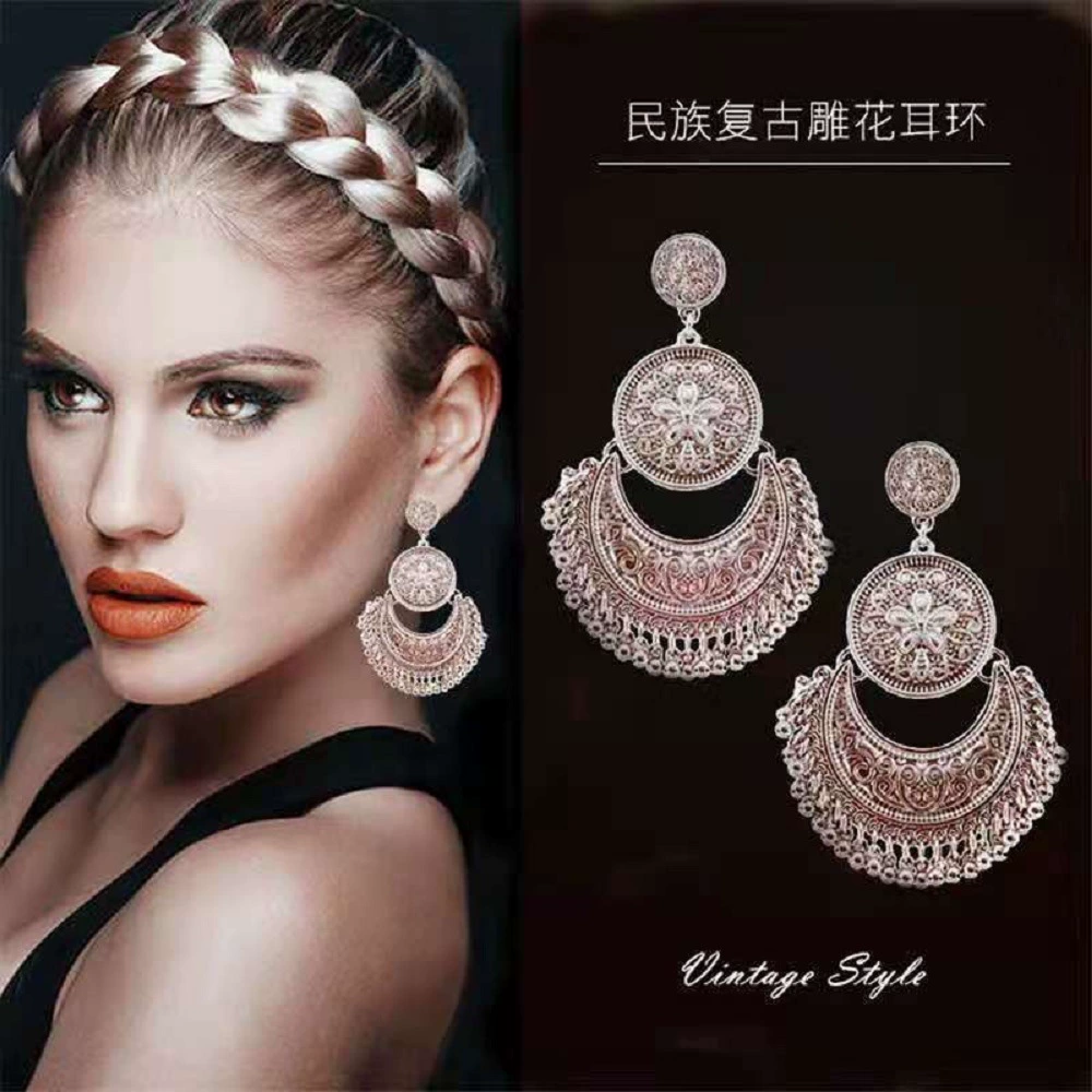 Ретро этнический аксессуар, серьги с кисточками из жемчуга, Aliexpress, европейский стиль, этнический стиль, бохо-стиль