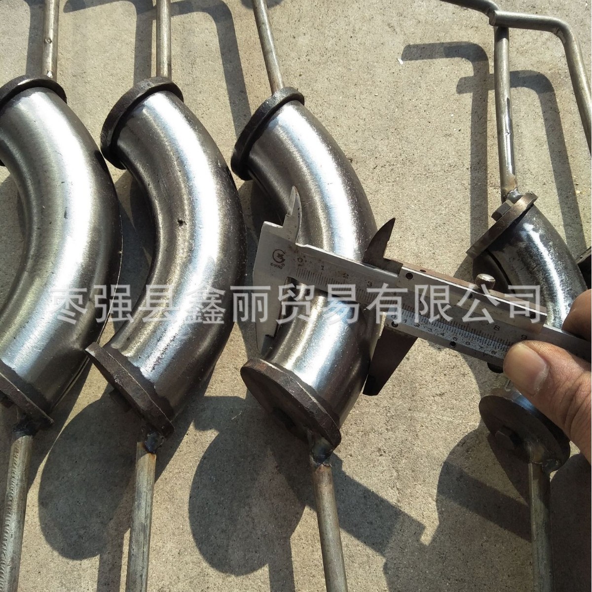 供应1倍 1.5倍 2倍 3倍曲率手糊玻璃钢用弯头钢制模具