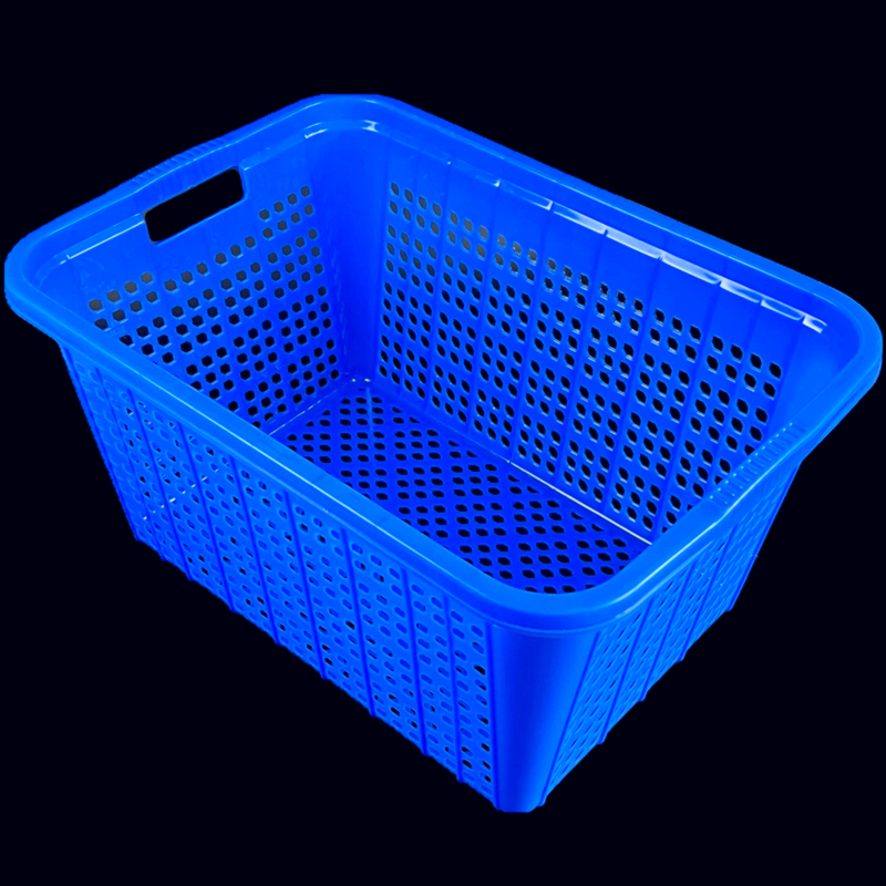 Extra Large Rectangular Thickeneded Plastic Basket Turnover Storage Basket Toy Sundry Clothing Storage Basket Vegetable Washing Basket