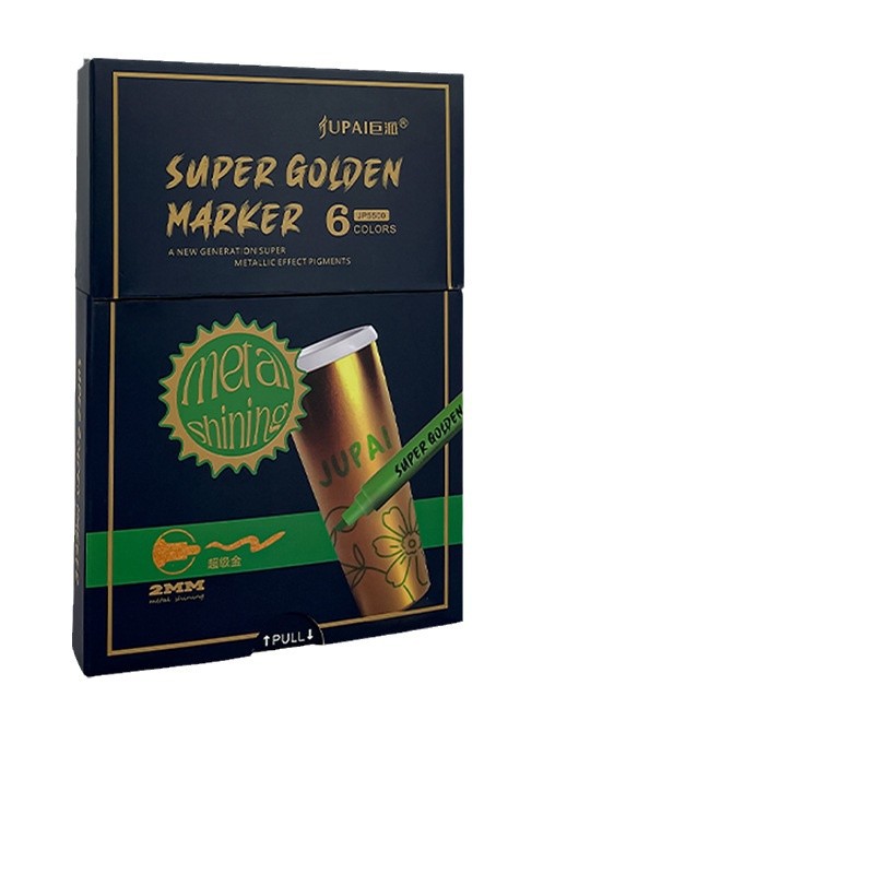 Super marcado de oro impermeable pluma de pintura metálica para pintar herramientas de modelo de pluma de pintura de oro hasta mecha