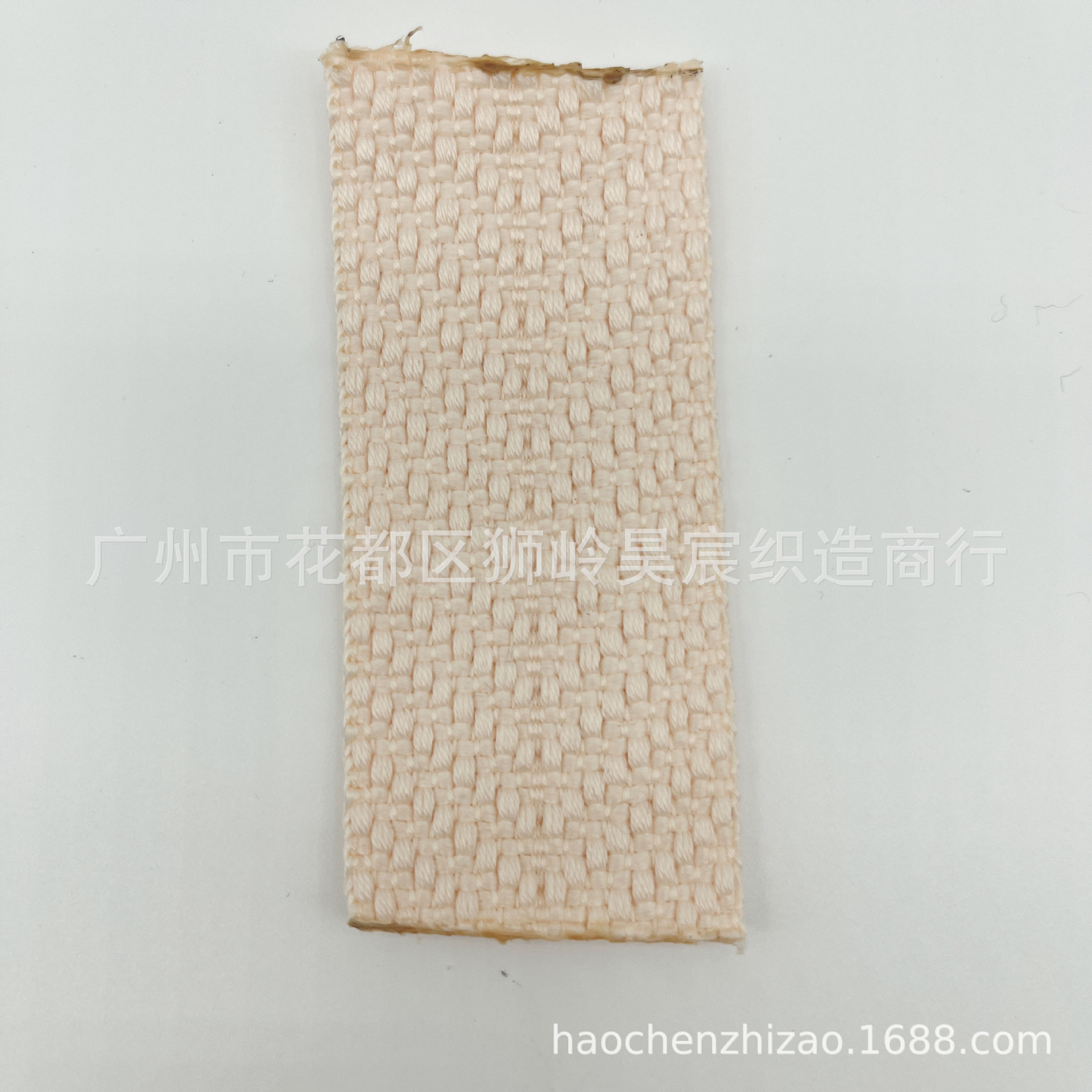 Spot poliéster algodón imitación poliéster poliéster V punto jacquard color contraste algodón cinturón de lona bolso de hombro cinturón de mano cinturón de cuero