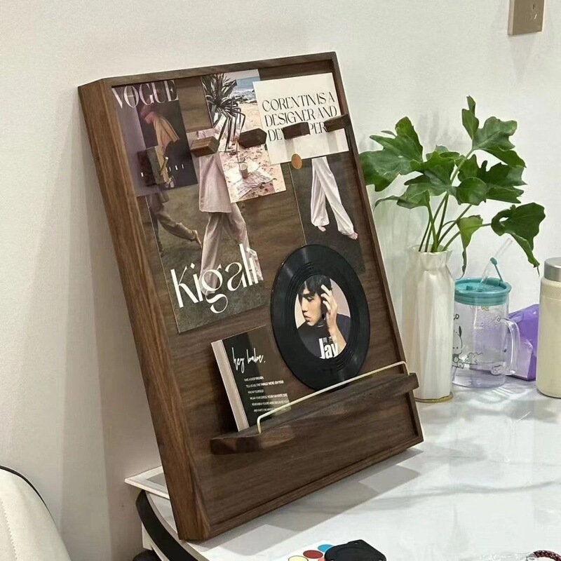 Black walnut solid wood electric meter box cover decorative painting, new Chinese modern minimalist weak current box decorative painting, no drilling required Black walnut solid wood electric meter box cover decorative painting, new Chinese modern minimalist weak current box decorative painting, no drilling required