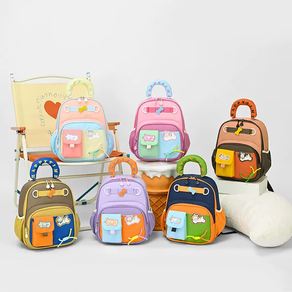 2026 New Kindergarten Backpack for 2-5 Year Olds, Cute Cartoon Trendy Baby Backpack for Boys and Girls, Suitable for Middle Class