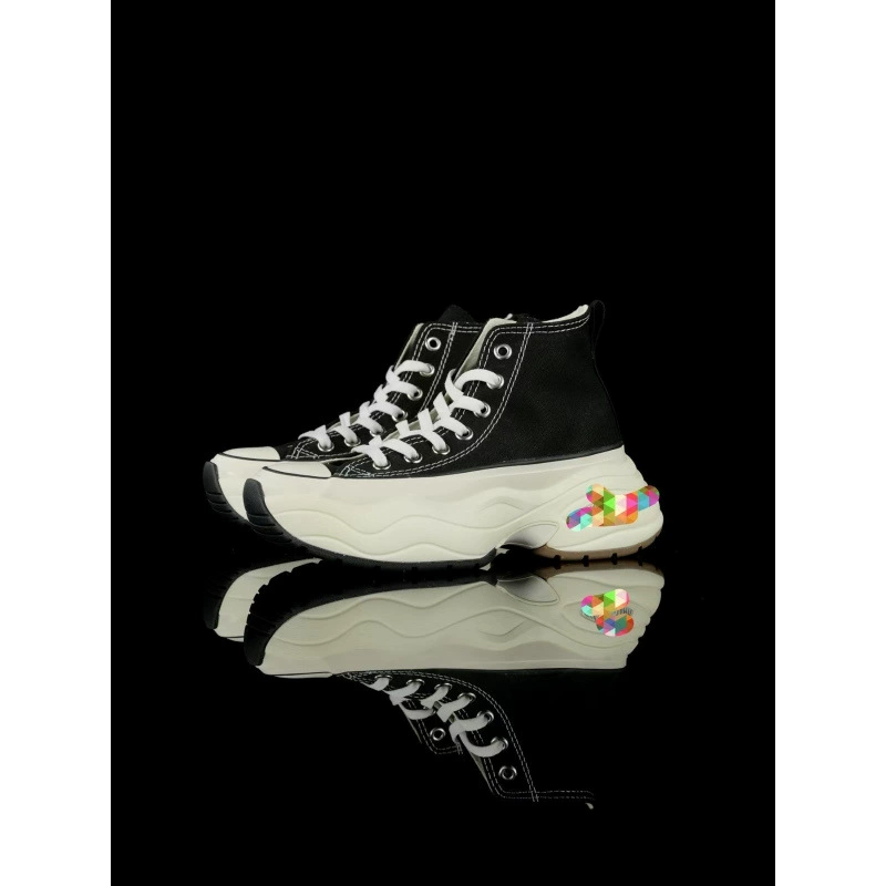 Обувь Putian Meiqi Converse 1970-х годов, универсальная мужская и женская обувь на платформе и толстой подошве, парные высокие парусиновые туфли с пилоподошвой