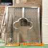 Baotou 304 Stainless steel screen partition hotel club 201 Stainless steel line Stainless steel Door install