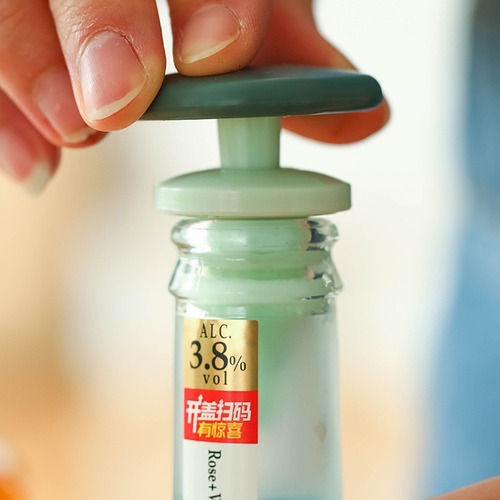 Creative new product red wine bottle stopper silicone leak-proof lid seasoning bottle stopper champagne wine stopper sealed wine bottle cap