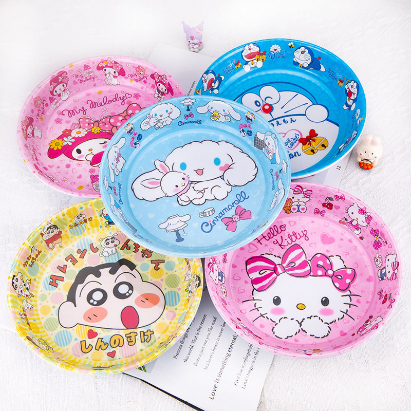 Factory Direct cute cartoon melamine plate household dish children's breakfast plate dinner plate creative tableware plate Factory Direct cute cartoon melamine plate household dish children's breakfast plate dinner plate creative tableware plate