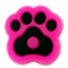 Rose Red + Black Big Foot