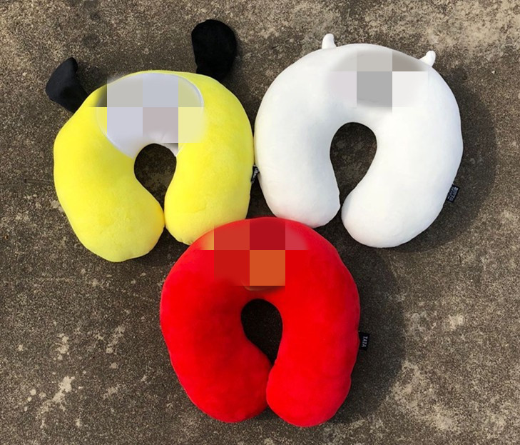 BTS HOME Plusneck Pillow Cartoon U -shaped pillow Pillow Pillow