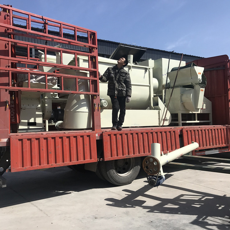 350环模饲料颗粒机 猫砂颗粒生产线 生物质秸秆粉碎混合造粒机