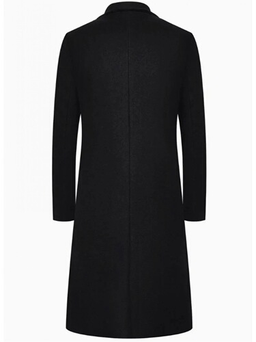 Trend windbreaker European and American style elegant spring and autumn lengthening fashionable coat slim outer long cotton windbreaker