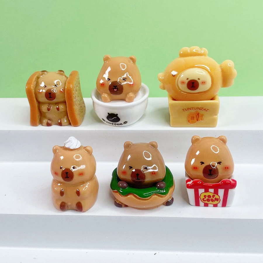 Creative cartoon three dimensional food play