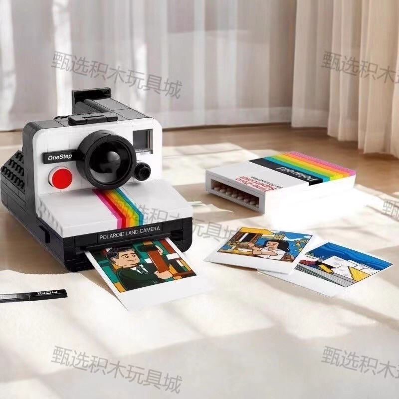 Compatible with Lego Bricks 2026 New Polaroid Instant Camera Toy for Boys and Girls 21345
