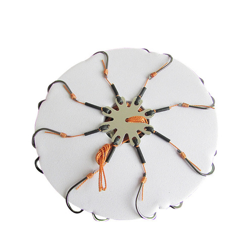Anti-tangle Reversing Plate Hook Disc Hook IseNi High Carbon Fishing Hook Octopus Hook Bait Plate Hook Fishing Tackle Wholesale