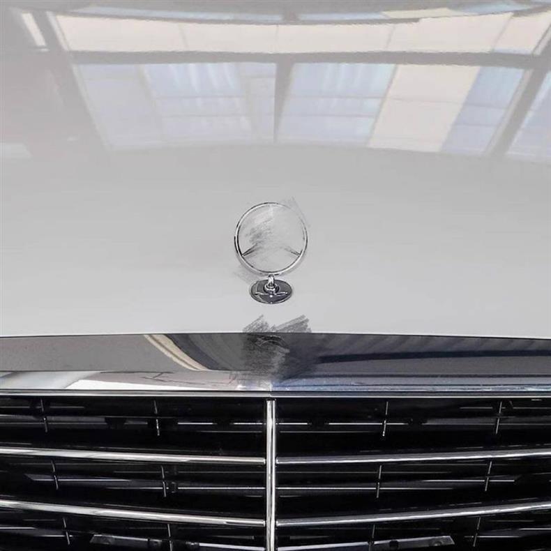 Suitable for Mercedes-Benz engine hood emblems, ECS series, E300L, C180, C200, S350, original factory modification emblem