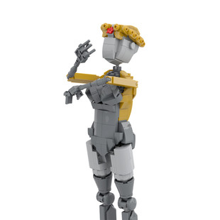 C9390 a Robot Twin Dancers: Left Twin Building Toy 385 Particles Free