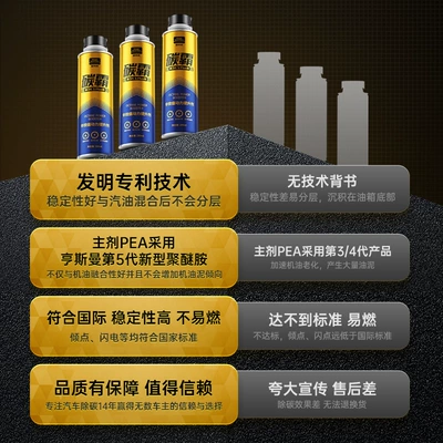 Motor gasoline additive genuine oil circuit cleaner