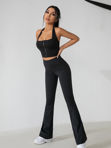Women's High-Waisted Tummy-Tucking Loose-Fitting Yoga Pants for Exercise, Fitness, and Dancing, Wide Leg Shorts for Summer
