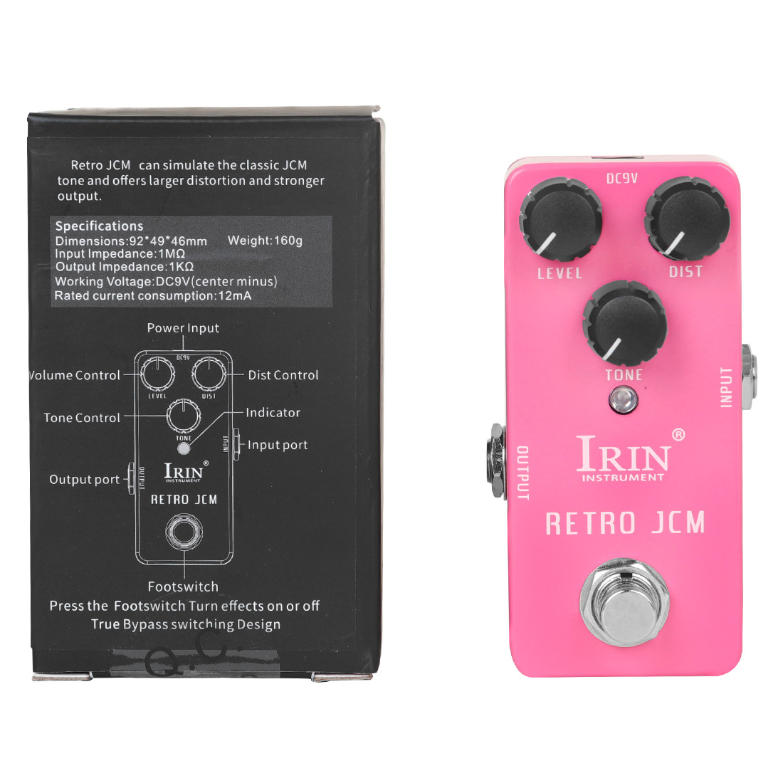 RS-13 로즈 레드 [RETRO JCM 아날로그 왜곡]]