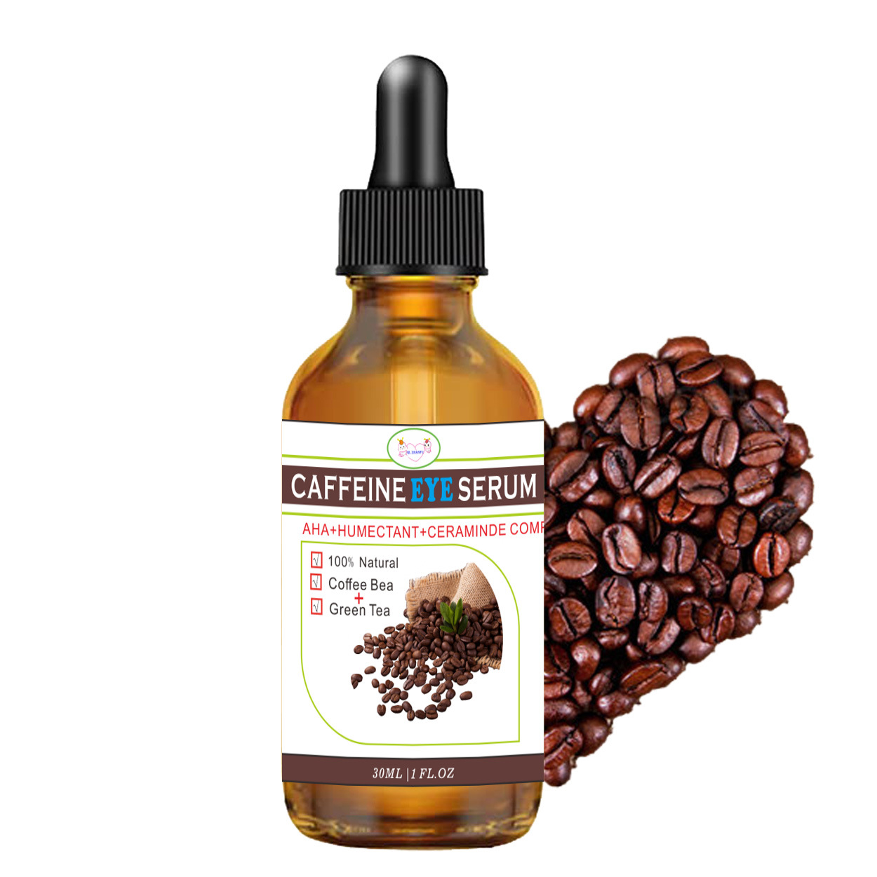 Essenza per massaggio occhi con crema alla caffeina_voghion.com