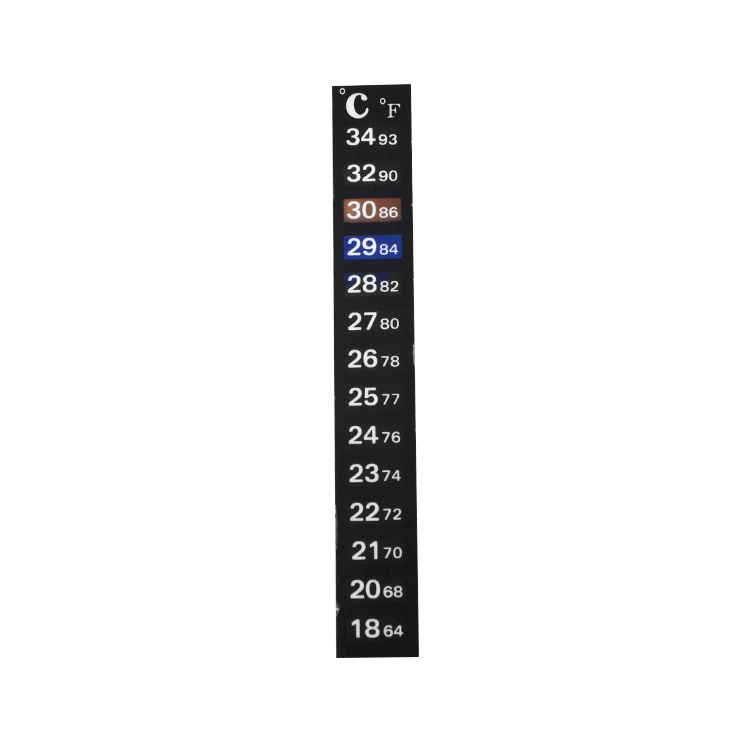 Индукционный термометр-наклейка для аквариума