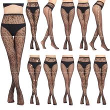 sexy stockings jacquard net pants variety hollow temptation