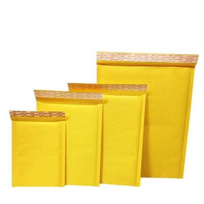 牛皮纸气泡袋信封袋黄色纸饰品包装袋小包防震减压打包袋厂家批发