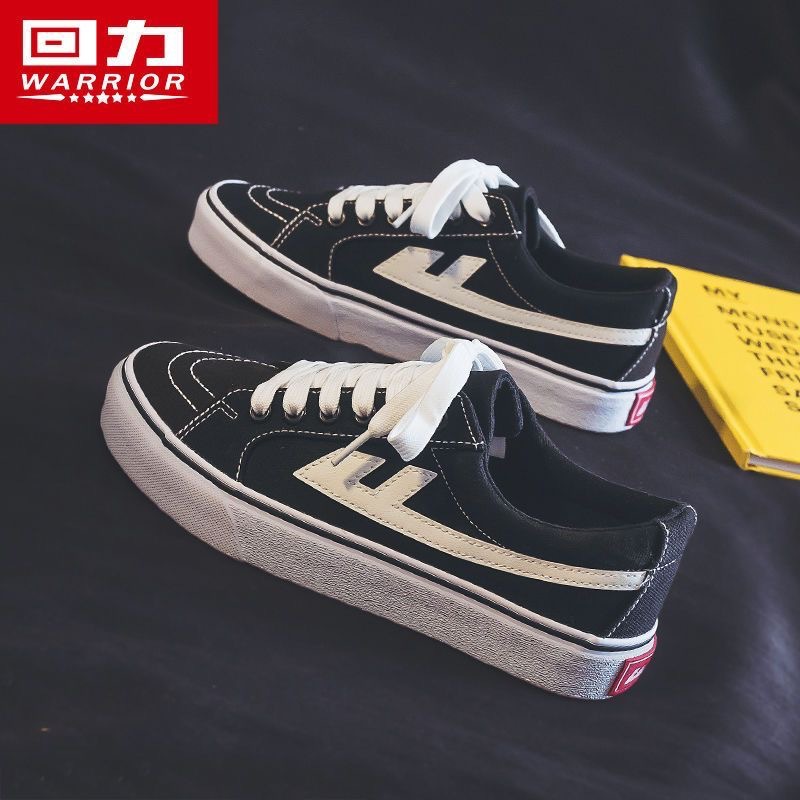 Pull-Back Men's Shoes for Spring and Summer, Breathable and Versatile Casual Sports Shoes, Trendy Couple Shoes, Canvas Shoes, Women's Shoes, Black