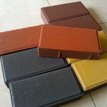 彩色透水砖水泥植草砖草坪砖 人行道盲道砖建凌砖厂家直供价格1