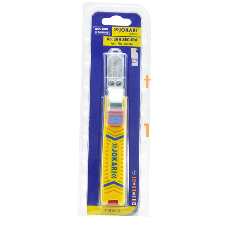 Mango de madera cuchillo plegable electricista con cuchilla y alambre y cable escariador peeling electricistas cuchillo