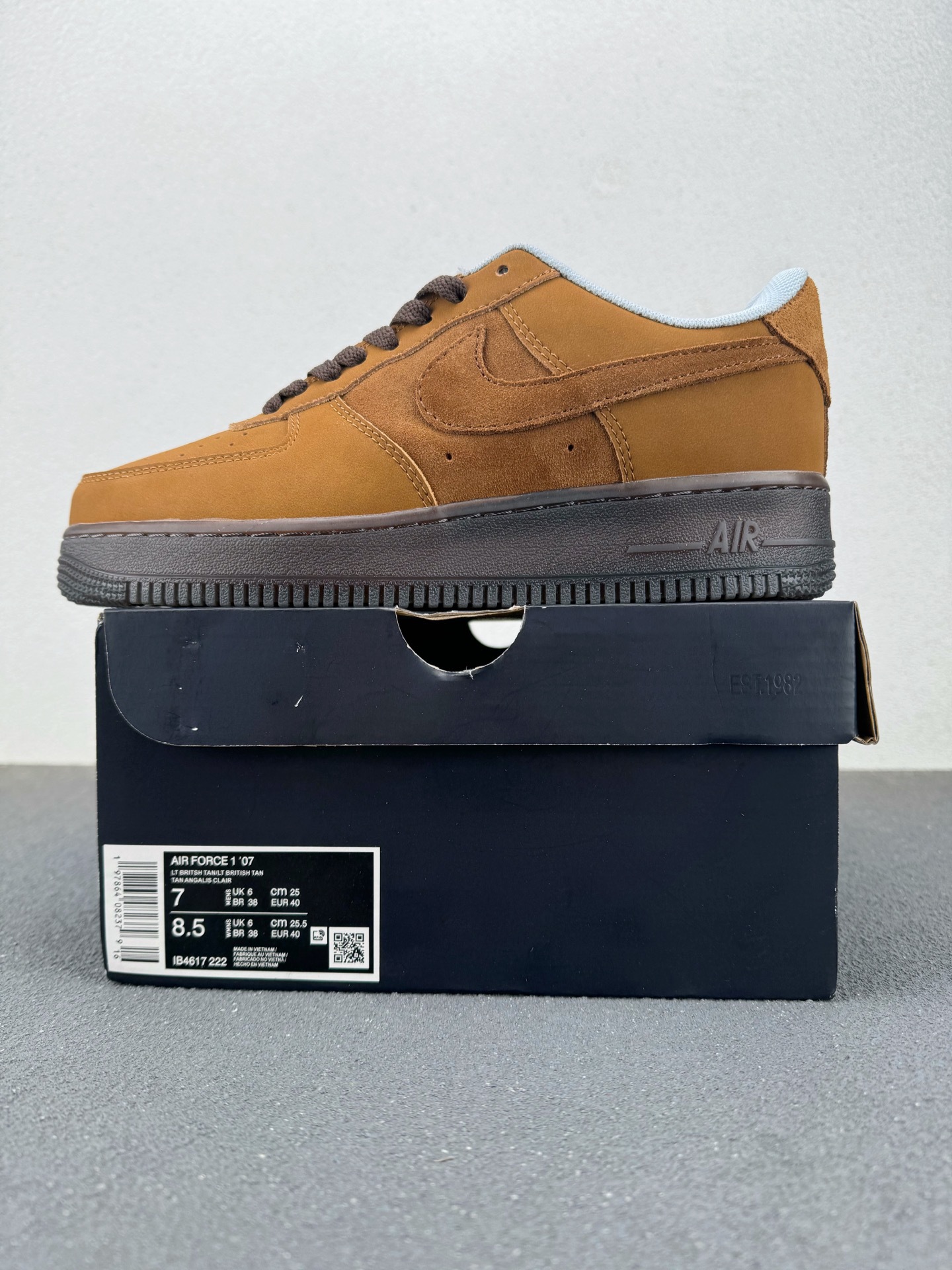 Zapatos Putian versión original de la fuerza aérea No. 1 en el extranjero marca conjunta de la cabeza de cuero en lugar de cojín de aire zapatillas deportivas para hombres y mujeres