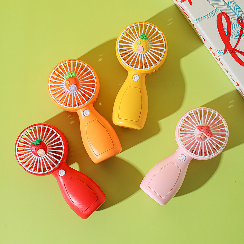 Verano USB mini ventilador de carga gran viento silencioso al aire libre portátil pequeño ventilador de bolsillo regalos al por mayor